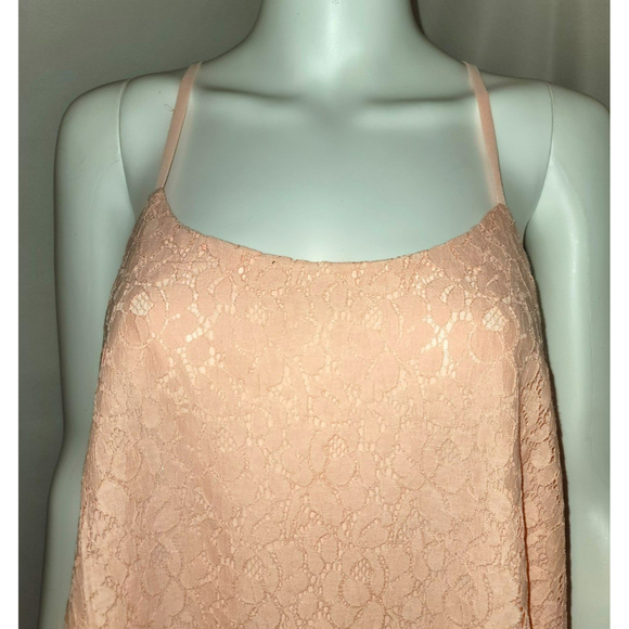 NWT IT Girl Lace Flowing Strappy Layered Halter Top - Size XL - Picture 5 of 9